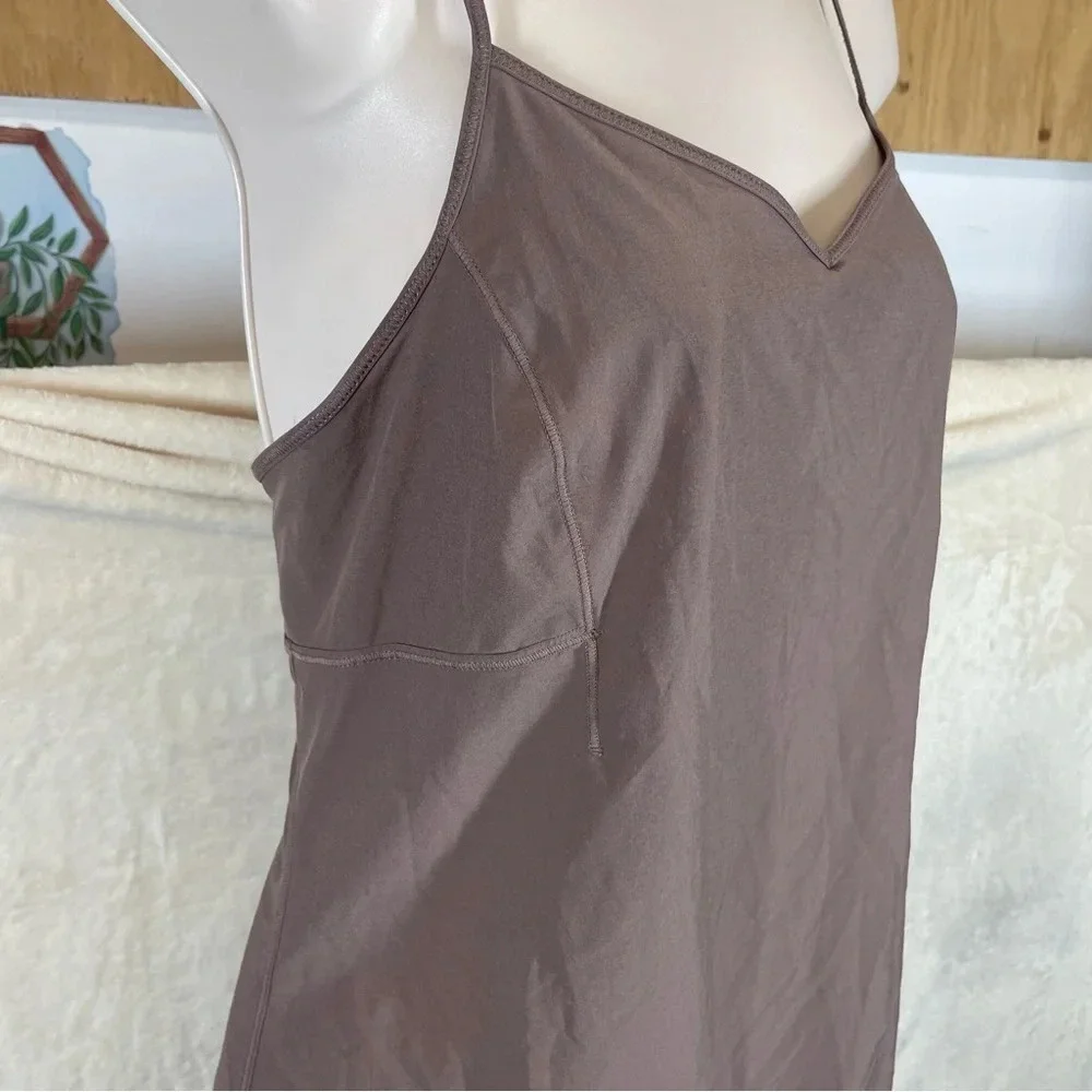 Prana Artic Air Tank in Weathered Wood Size XS Strappy back yoga activewear